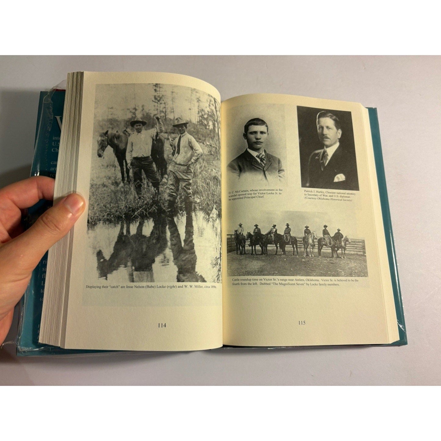 Choctaw Kisses, Bullets & Blood | Vance H. Trimble | SIGNED 1st Ed HC - Humphrey's Book Den