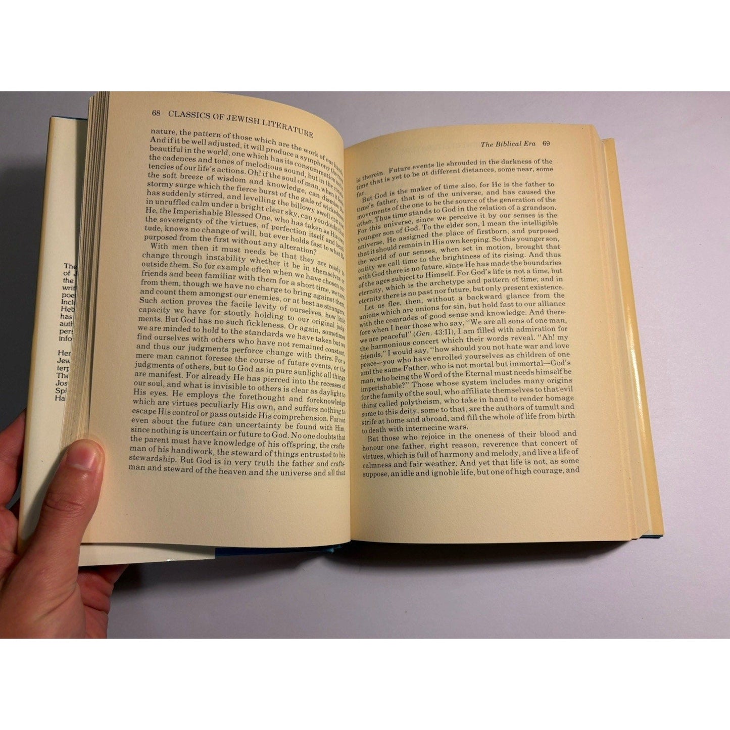 Classics of Jewish Literature HC Castle 1988 Jewish Studies Anthology - Humphrey's Book Den