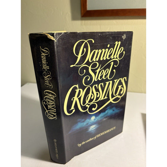 Danielle Steel Hardcover Lot 3 First Printings Crossings Wings Echoes - Humphrey's Book Den