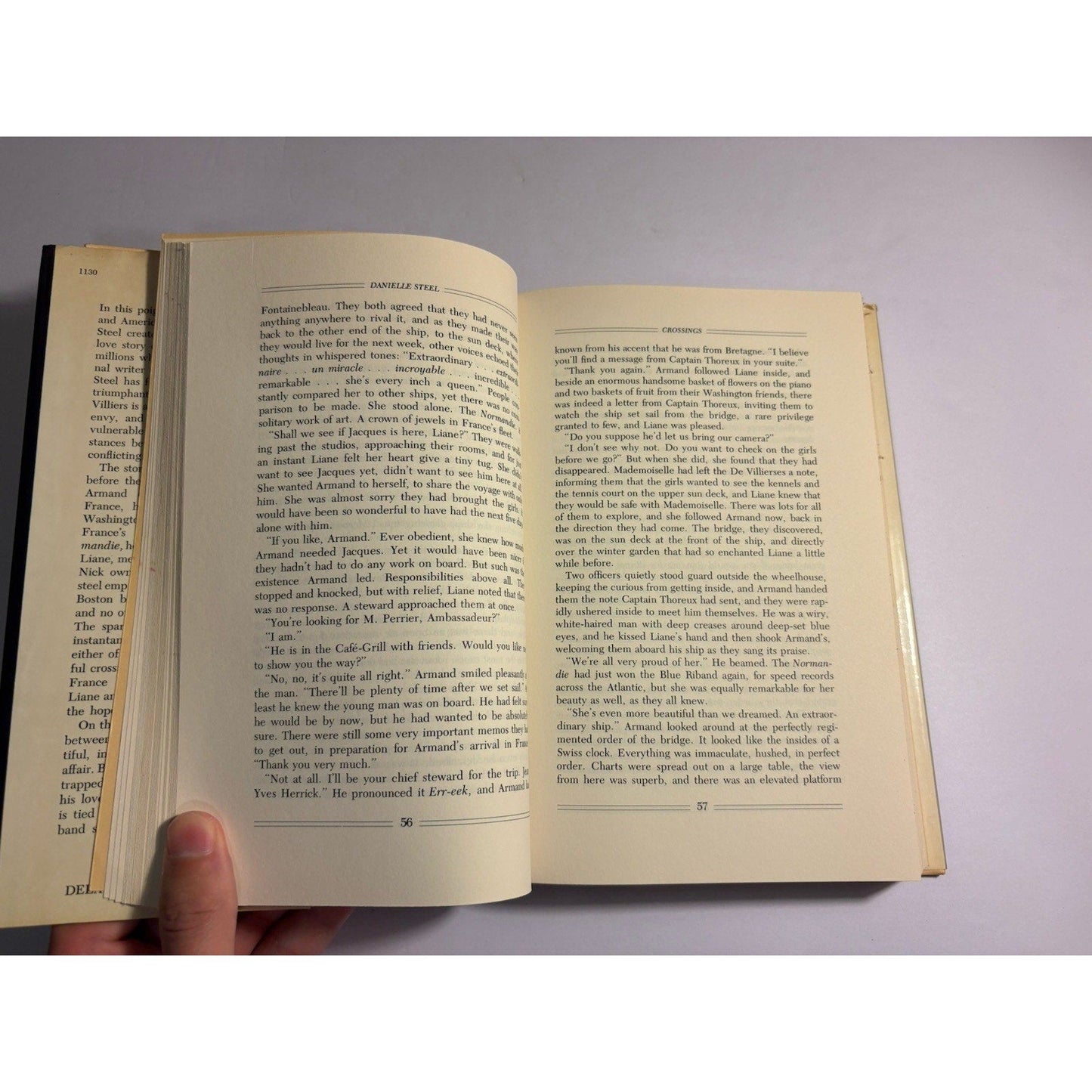 Danielle Steel Hardcover Lot 3 First Printings Crossings Wings Echoes - Humphrey's Book Den