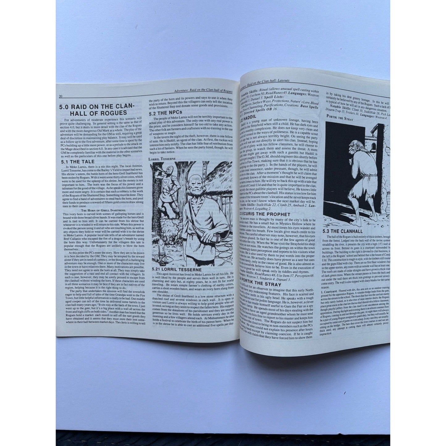 D&D Brigands of Mirkwood ICE 8090 1987 MERP Tolkien RPG Module Complete - Humphrey's Book Den