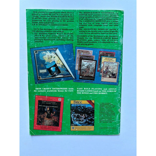D&D Hillmen of the Trollshaws ICE 8040 1984 MERP Tolkien RPG Module Complete - Humphrey's Book Den