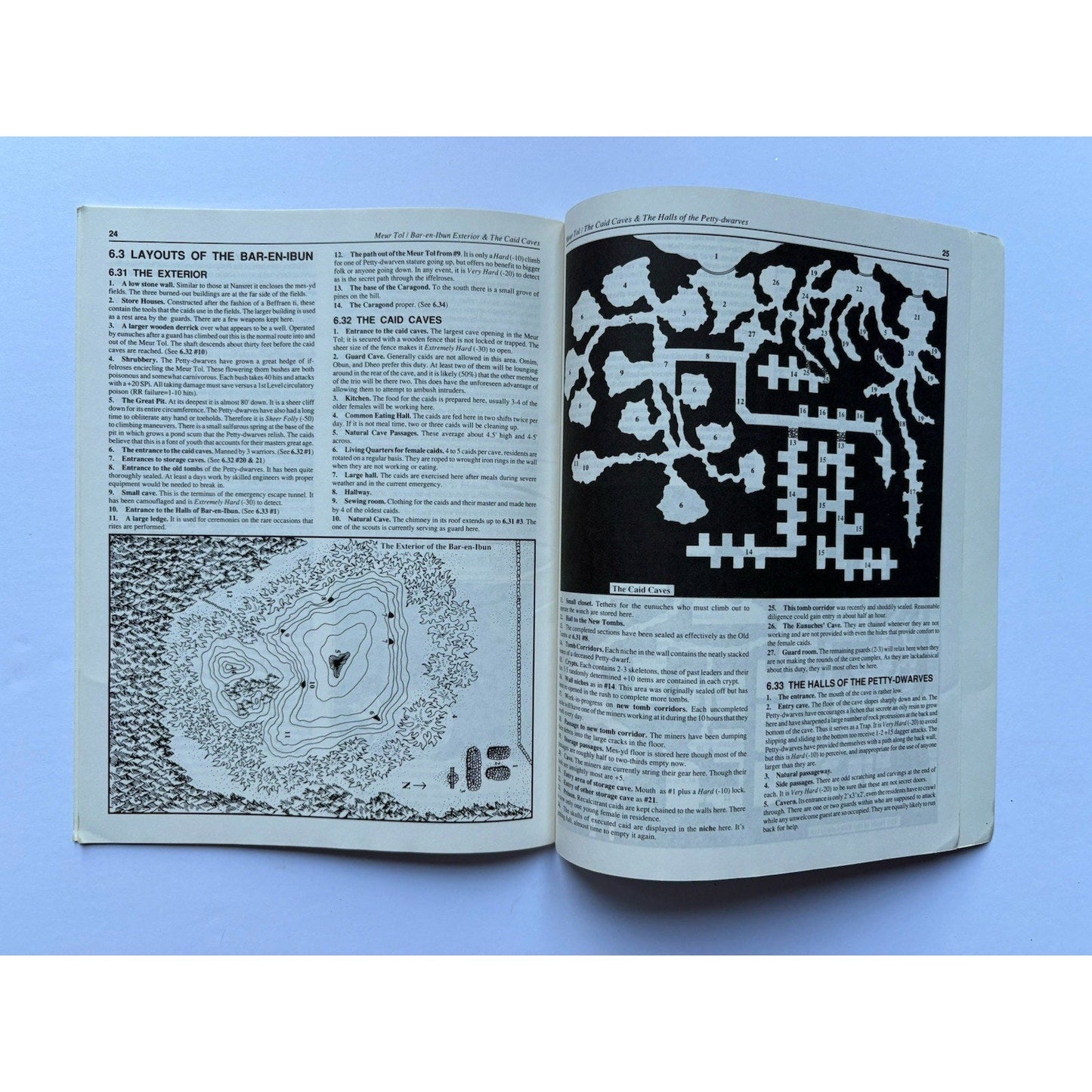 D&D Raiders of Cardolan ICE 8108 1988 MERP Tolkien RPG Module Complete w/ Maps - Humphrey's Book Den