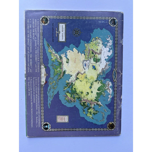 D&D Southern Mirkwood ICE 2700 1983 MERP RPG Module Complete Tolkien Dol Guldur - Humphrey's Book Den