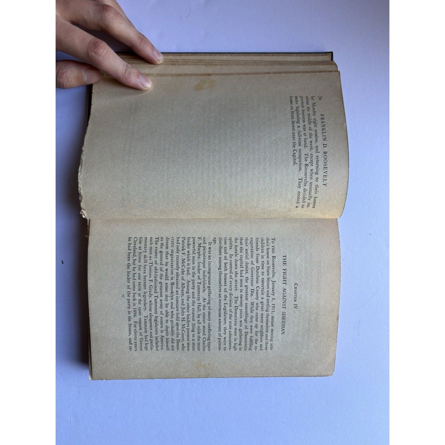 Franklin D Roosevelt A Career in Progressive Democracy 1931 1st Edition - Humphrey's Book Den