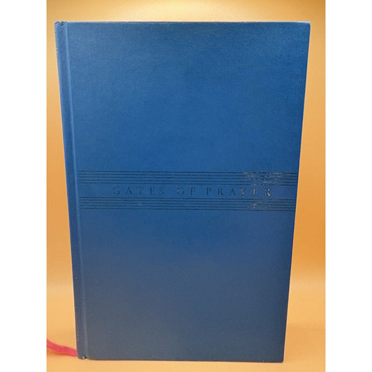 Gates of Prayer New Union Prayerbook CCAR 1983 Hebrew English - Humphrey's Book Den