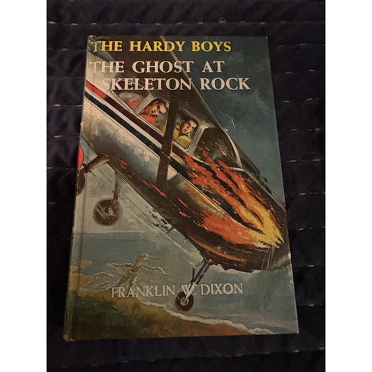 Hardy Boys 37: The Ghost At Skeleton Rock by Franklin W. Dixon HC Book 1957 - Humphrey's Book Den