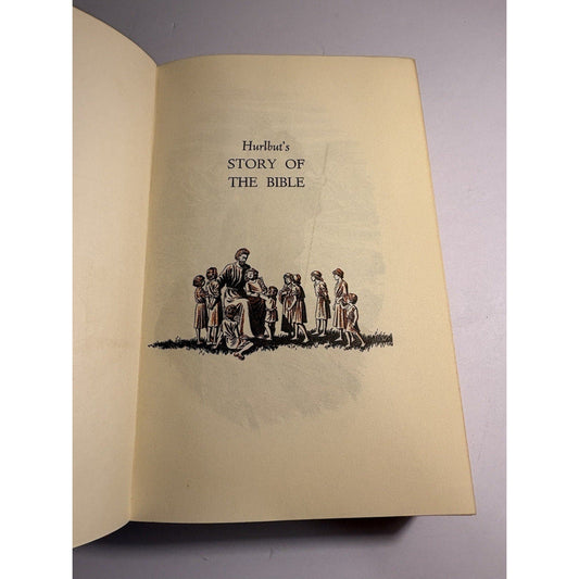 Hurlbut’s Story of the Bible Vintage Illustrated Hardcover Holt Rinehart - Humphrey's Book Den