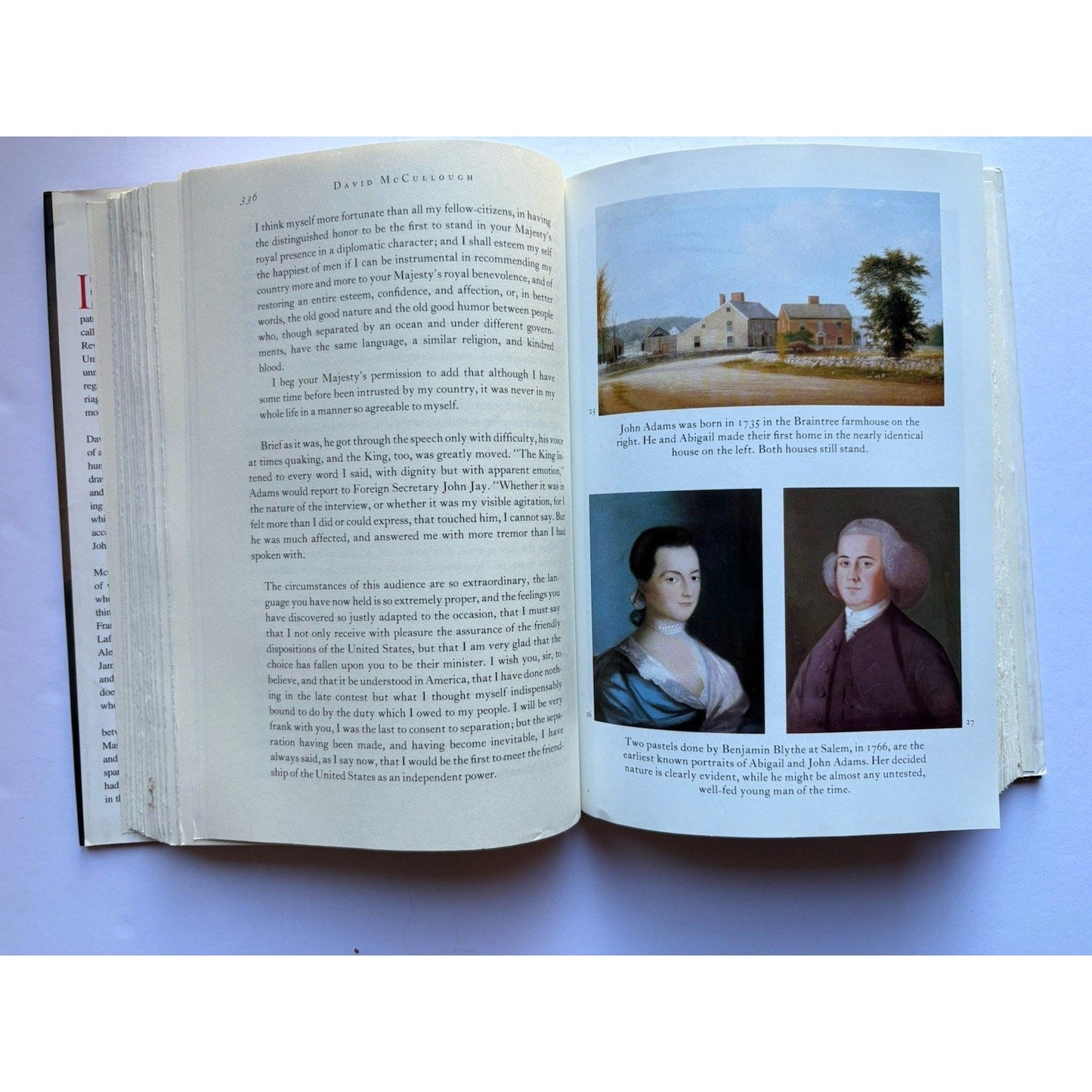 John Adams by David McCullough 2001 Hardcover 1st Edition & Printing DJ Book VG - Humphrey's Book Den