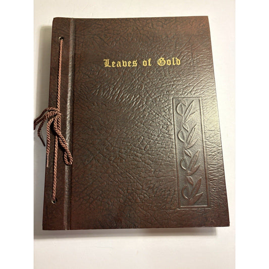 Leaves of Gold 1948 Revised Ed Coslett — Prayers Inspirational Verse HC - Humphrey's Book Den