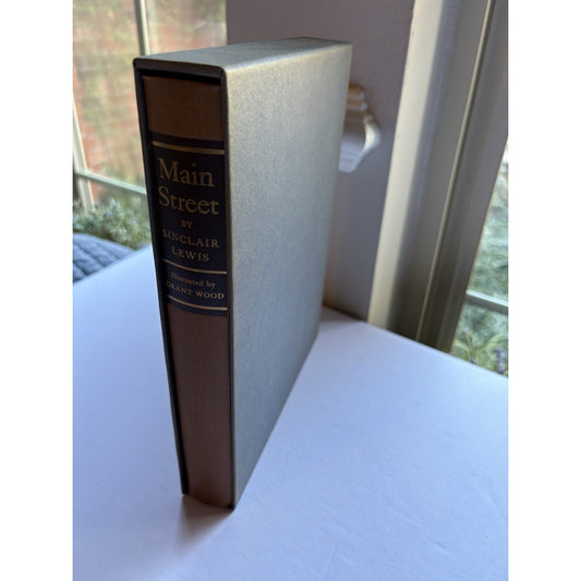 Main Street | by Sinclair Lewis | Heritage Press | 1965 | HC/SC | Sandglass - Humphrey's Book Den