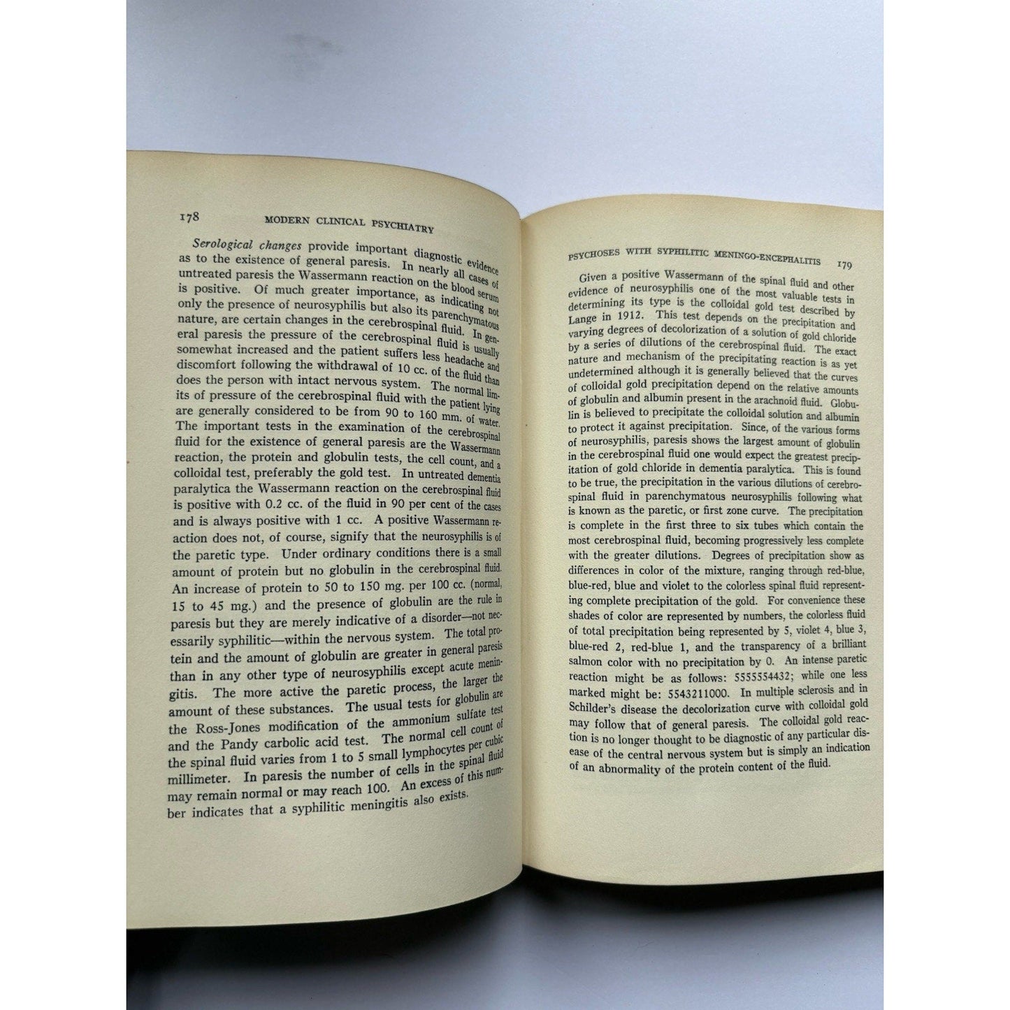 Modern Clinical Psychiatry Arthur P. Noyes 1940 Second Edition W.B. Saunders - Humphrey's Book Den