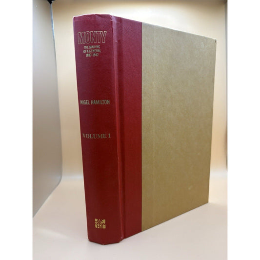 Monty Vol 1 & 2 Nigel Hamilton First Edition HC/DJ McGraw - Hill 1981 - Humphrey's Book Den