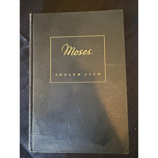 Moses & Nazarene – Sholem Asch 1951 First Edition in English HC 2 Book Bundle - Humphrey's Book Den