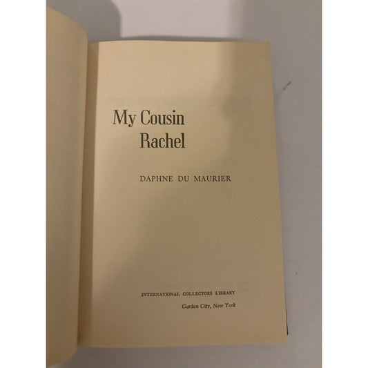 MY COUSIN RACHEL by Daphne Du Maurier ICL International Collectors Library 1952 - Humphrey's Book Den