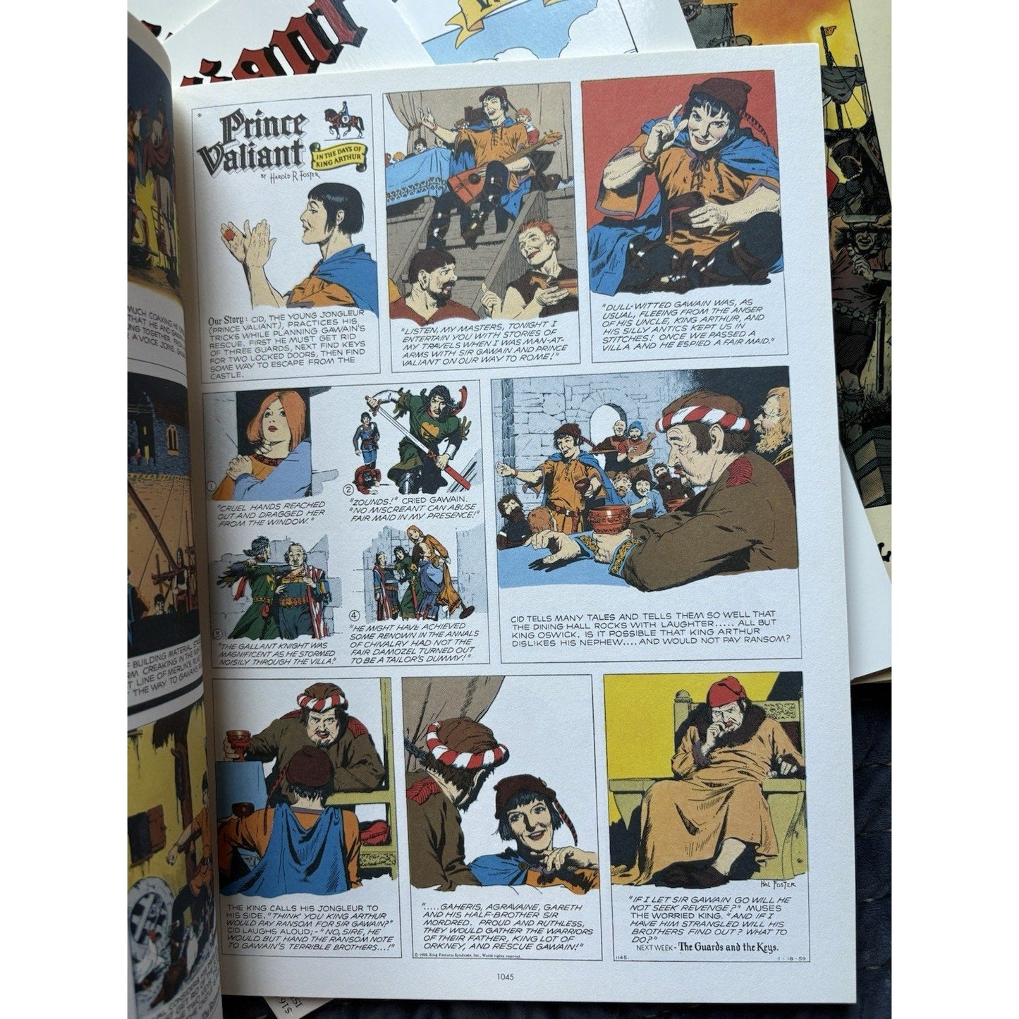 Prince Valiant Fantagraphics Book Lot Volume 24 - 33 1st & 2nd Printing 1990 - 1995 - Humphrey's Book Den