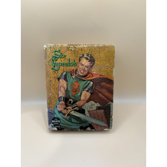 Sir Lancelot Whitman Big Little Book 1649 1956 Authorized TV Edition HC - Humphrey's Book Den