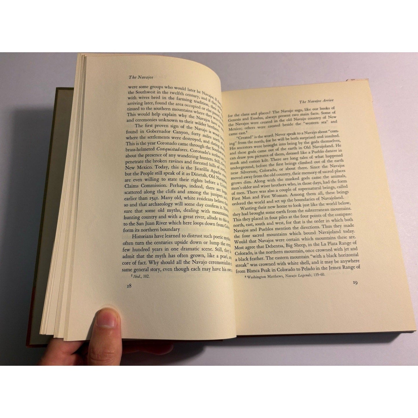 The Navajos Ruth M Underhill 1956 First Edition Univ of Oklahoma Press - Humphrey's Book Den