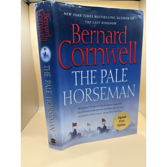 The Pale Horseman – Bernard Cornwell – 2006 1st Ed HC w/ DJ SIGNED - Humphrey's Book Den