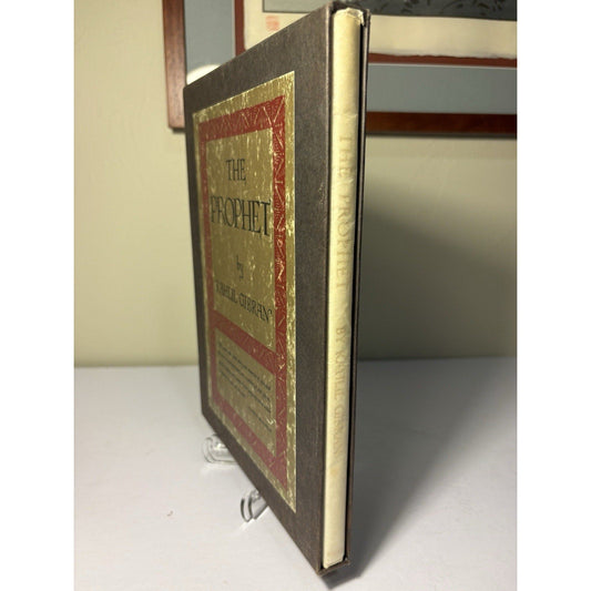 The Prophet – Kahlil Gibran – Knopf Borzoi HC w/ Slipcase & Glassine DJ - Humphrey's Book Den