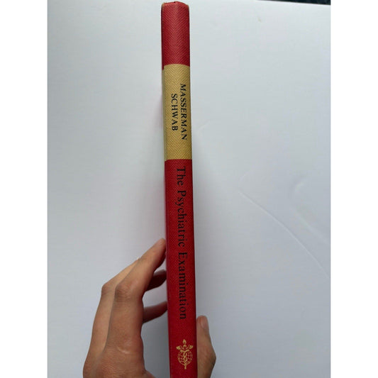 The Psychiatric Examination Jules Masserman MD 1974 Hardcover Psychiatry Book - Humphrey's Book Den