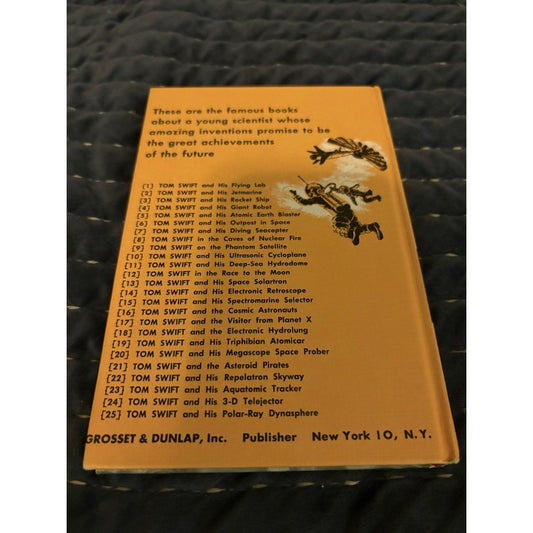 Tom Swift And His Polar - Ray Dynasphere by Victor Appleton (Hardcover) 1965 G&D - Humphrey's Book Den