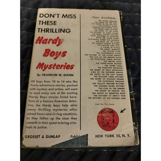 Tom Swift In The Caves of Nuclear Fire Victor Appleton II 1956 Hardcover DJ G&D - Humphrey's Book Den