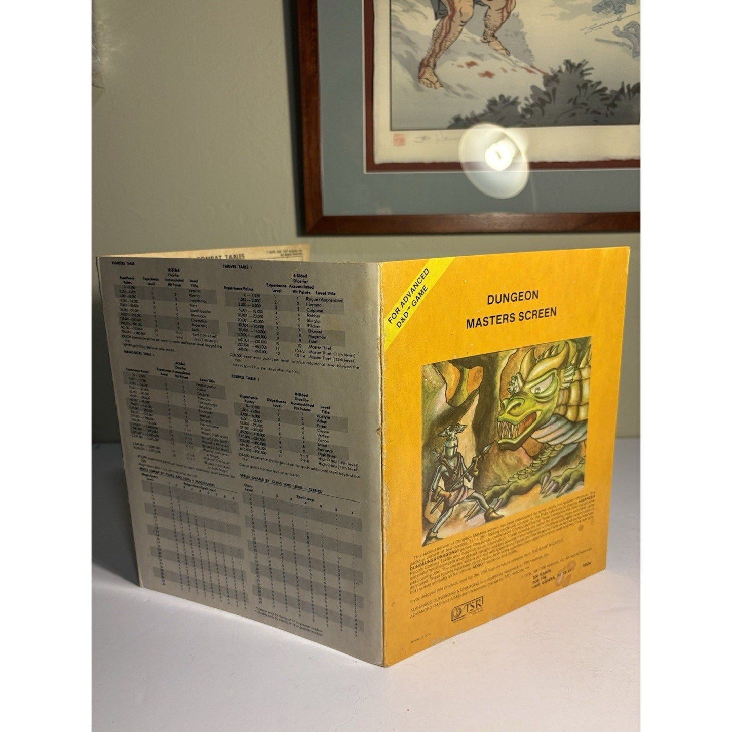 TSR Dungeons & Dragons Basic Set 1001 Box + Doomkeep + 4 DM Screens - Humphrey's Book Den