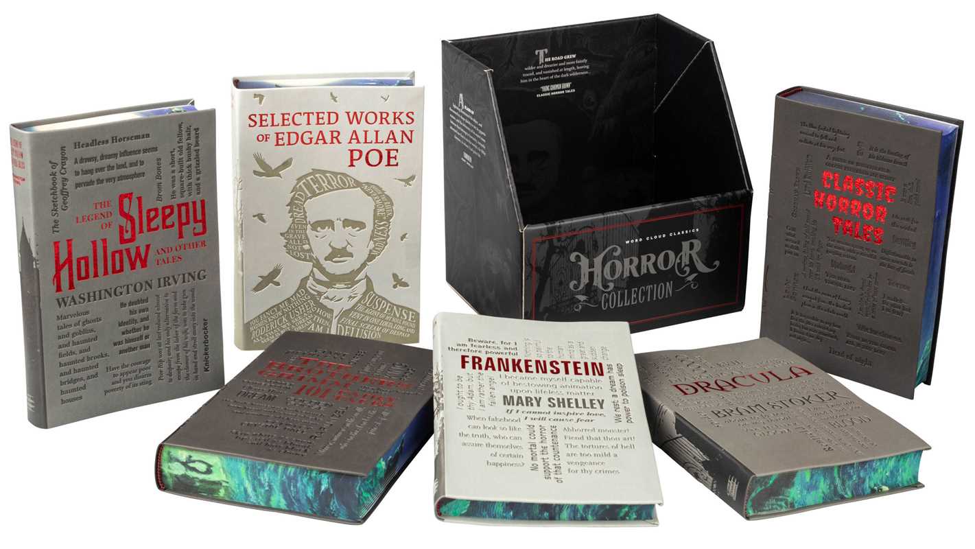 Word Cloud Classics: Horror Collection by Editors of Canterbury Classics - Humphrey's Book Den