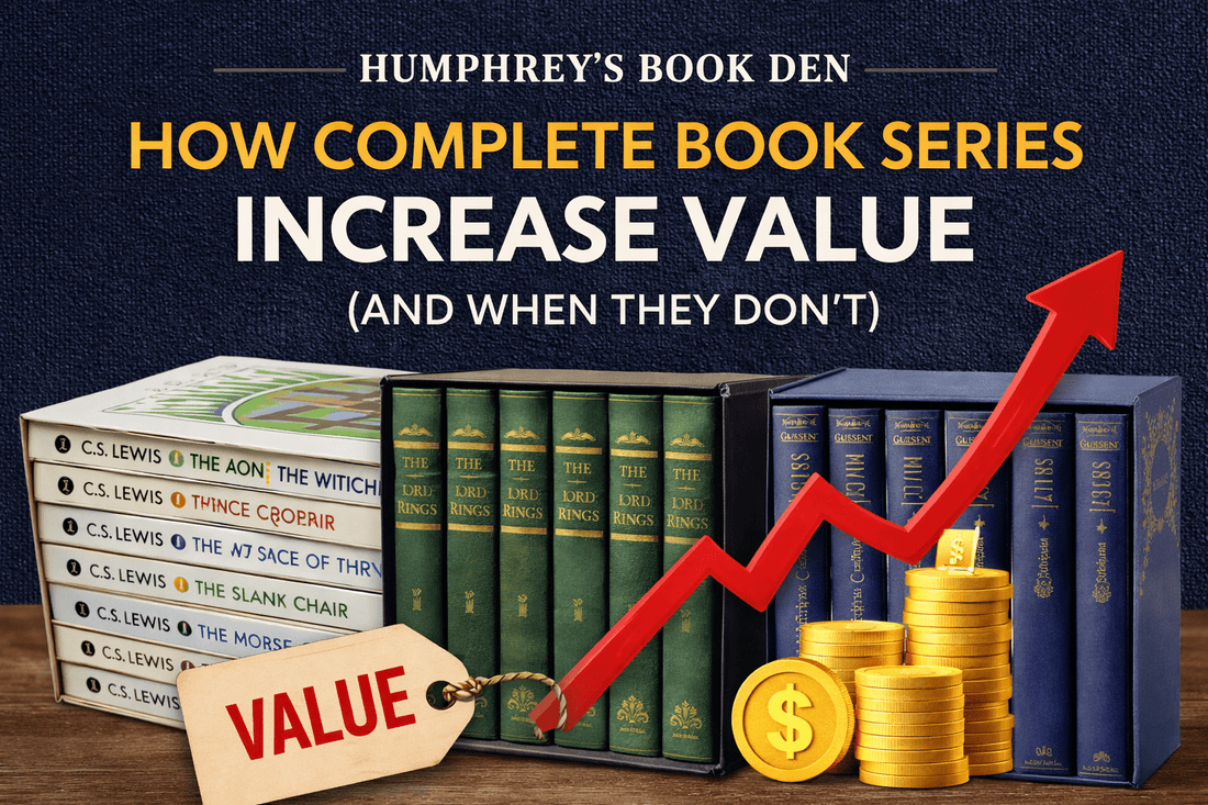 📚 How Book Series and Complete Sets Increase Value (And When They Don’t) - Humphrey's Book Den