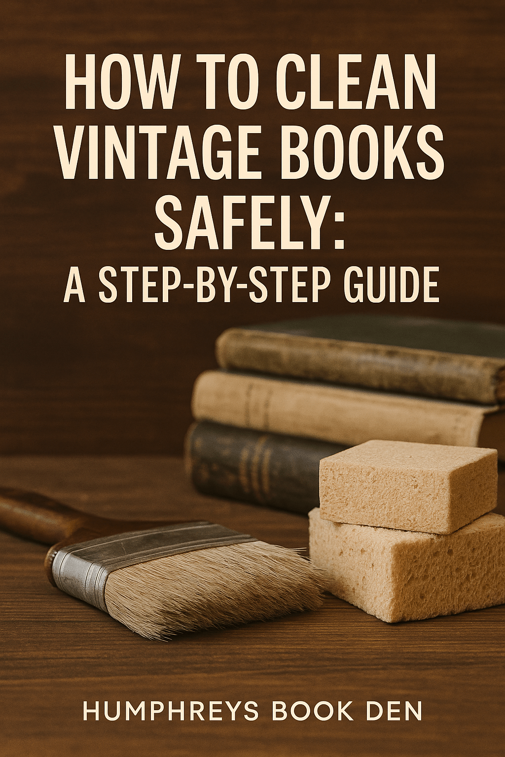 📚 How to Clean Vintage Books Safely: A Step-by-Step Guide for Beginners - Humphrey's Book Den