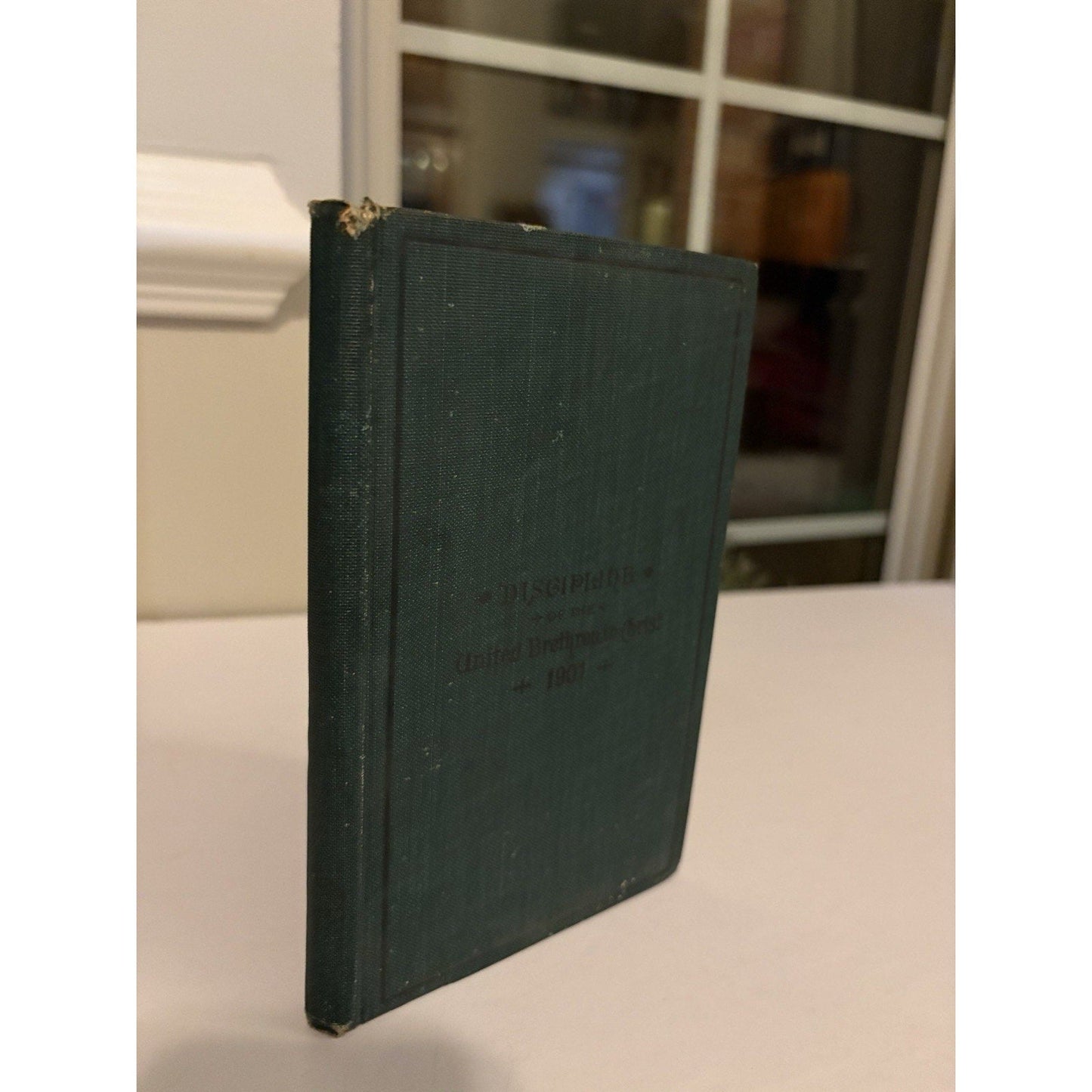 1901 United Brethren in Christ Discipline Book — Doctrine & Constitution - Humphrey's Book Den