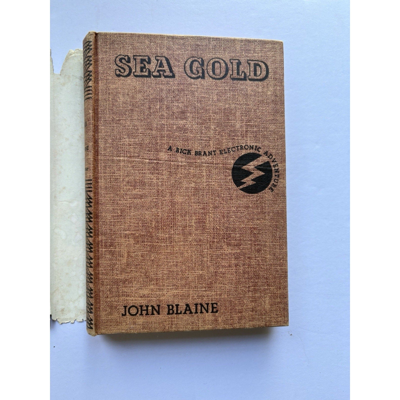 1947 RICK BRANT ELECTRONIC ADVENTURE 3 : SEA GOLD - John Blaine - 1st Edition - Humphrey's Book Den