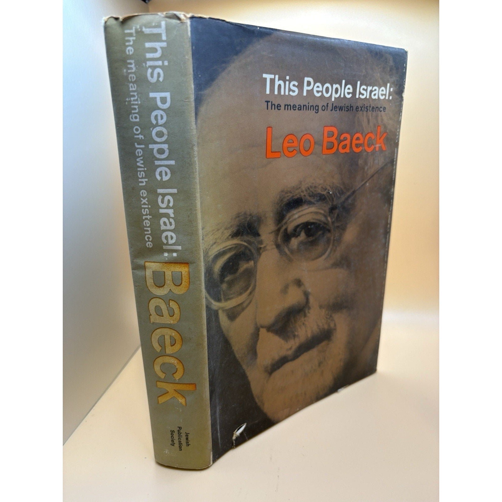 1964 HC This People Israel: the Meaning of Jewish Existence by Leo Baeck - Humphrey's Book Den