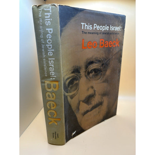 1964 HC This People Israel: the Meaning of Jewish Existence by Leo Baeck - Humphrey's Book Den