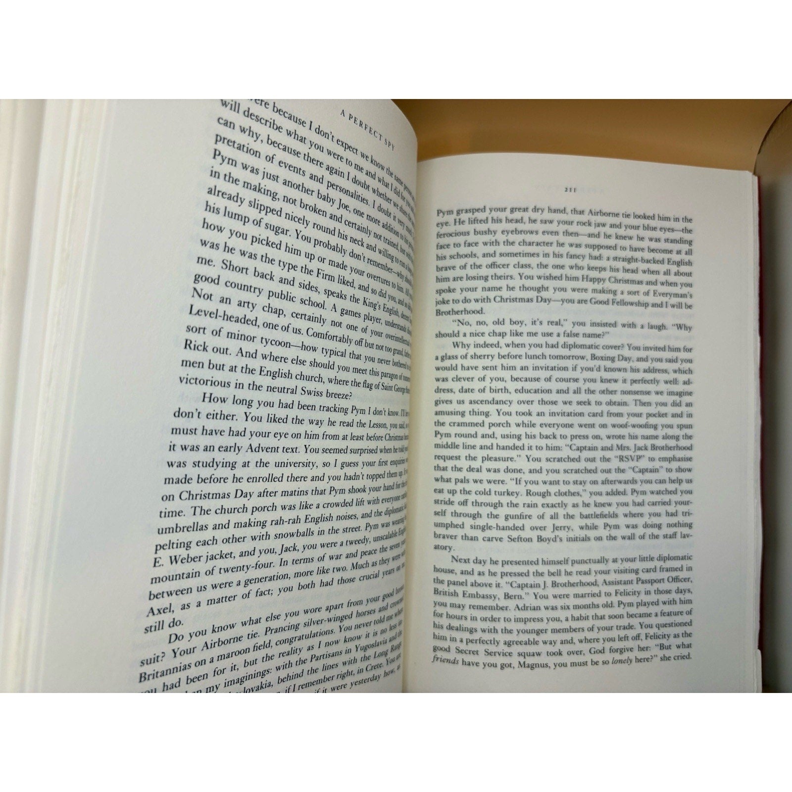 A Perfect Spy John le Carré 1986 Knopf True First Edition HC/DJ - Humphrey's Book Den