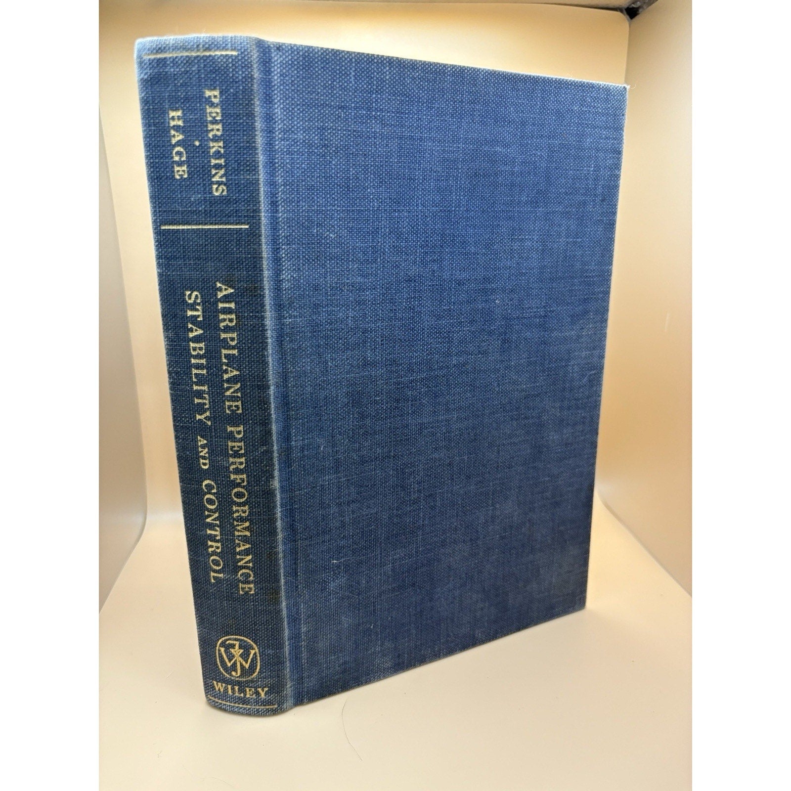 Airplane Performance Stability & Control Perkins Hage Wiley 1949 HC - Humphrey's Book Den