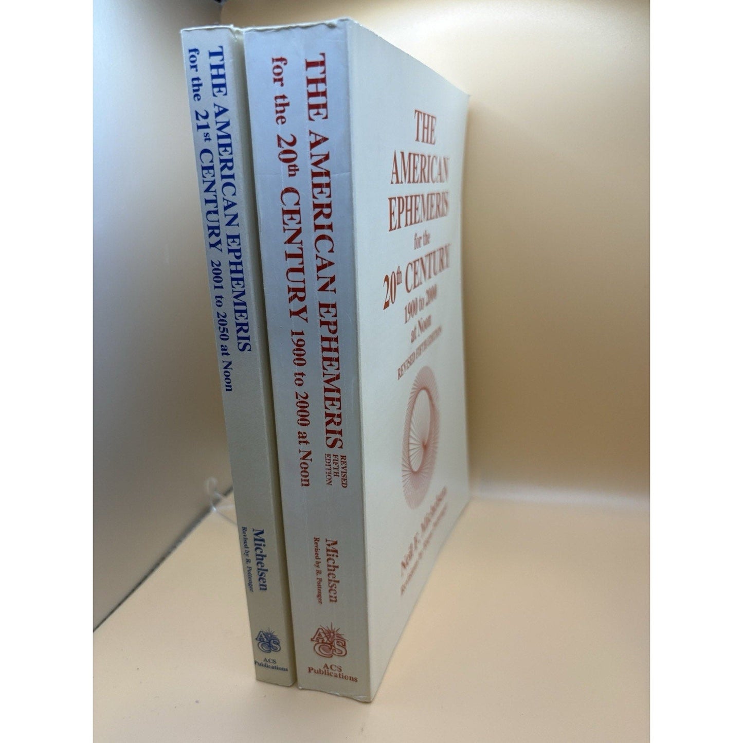 American Ephemeris 20th & 21st Century Set Neil Michelsen Astrology Books - Humphrey's Book Den