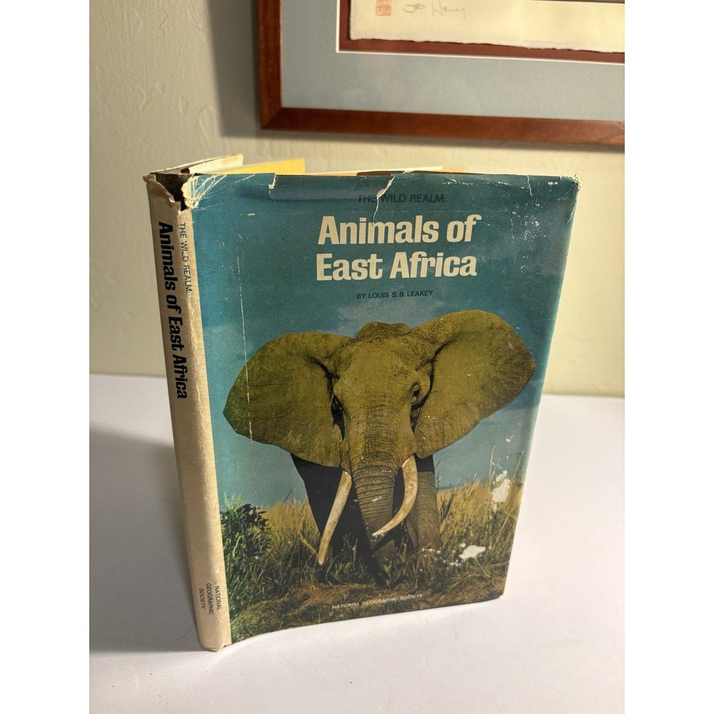 Animals Of East Africa by Louis Leakey 1969 National Geographic Society HC - Humphrey's Book Den