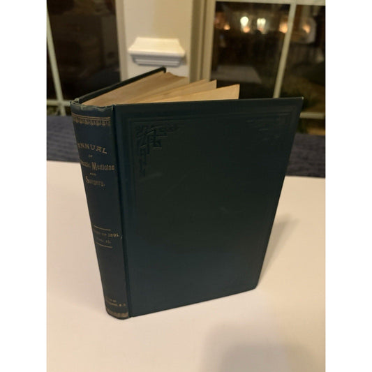Annual of Eclectic Medicine & Surgery – Record of 1891 (Vol. II) Vintage HC - Humphrey's Book Den