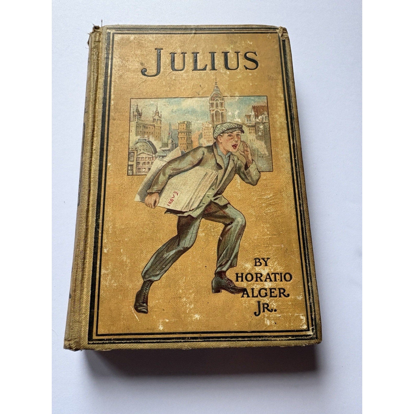 Antique Book Julius by Horatio Alger Jr. 1874 - Humphrey's Book Den