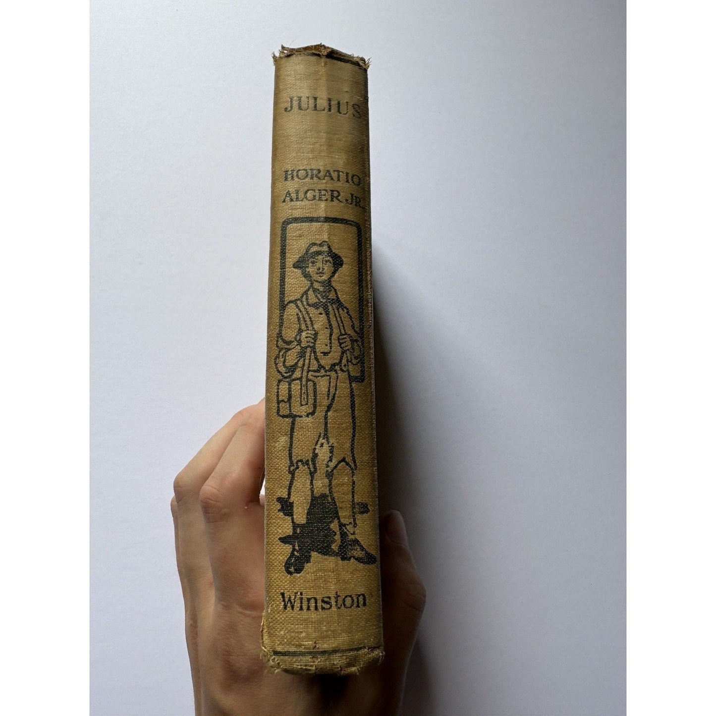 Antique Book Julius by Horatio Alger Jr. 1874 - Humphrey's Book Den