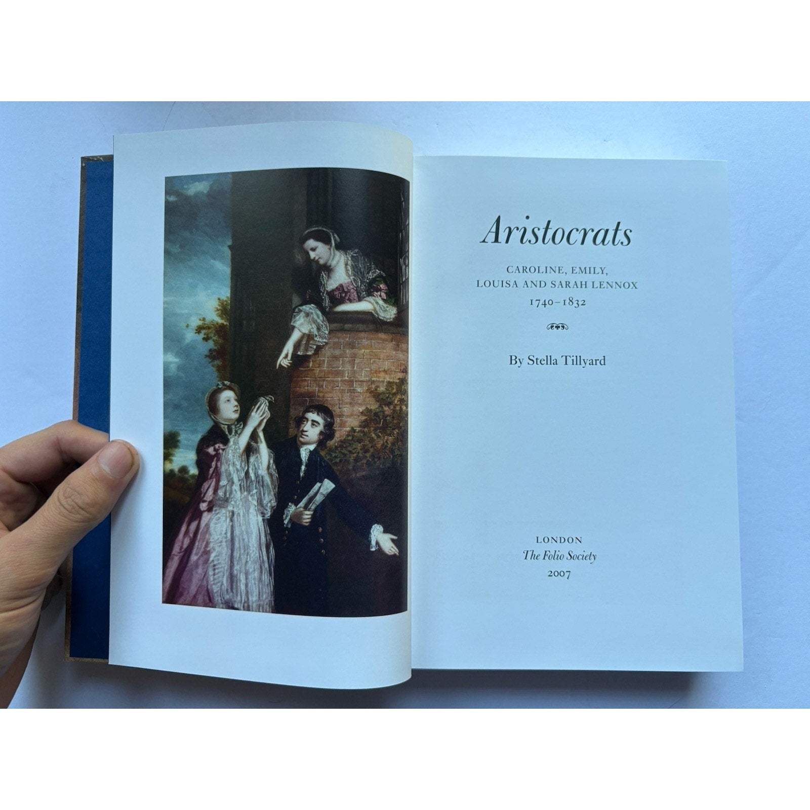 Aristocrats Folio Society 2007 Stella Tillyard Hardcover in Slipcase - Humphrey's Book Den