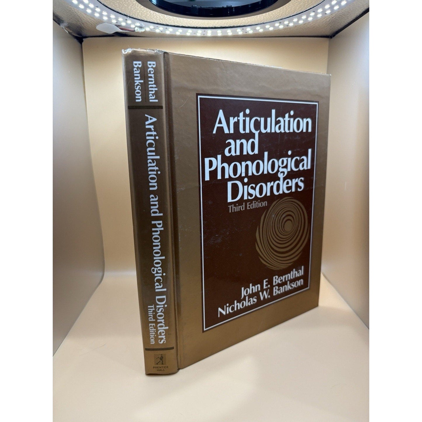 Articulation & Phonological Disorders 3rd Ed – Bernthal & Bankson HC - Humphrey's Book Den