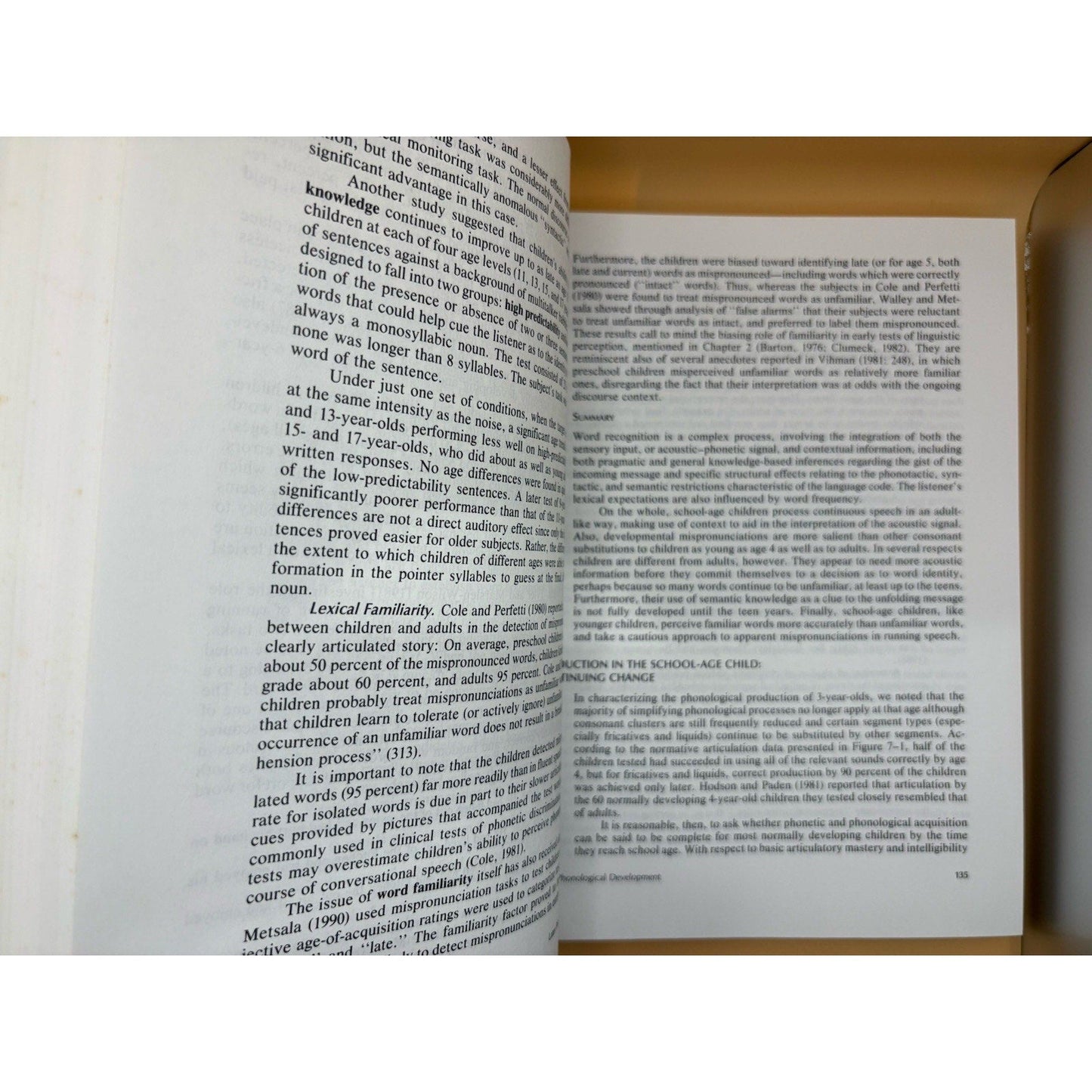 Articulation & Phonological Disorders 3rd Ed – Bernthal & Bankson HC - Humphrey's Book Den