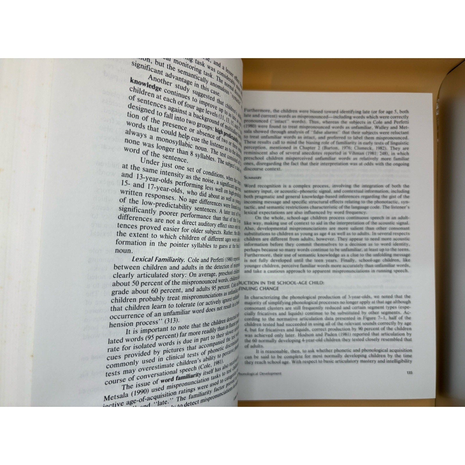 Articulation & Phonological Disorders 3rd Ed – Bernthal & Bankson HC - Humphrey's Book Den