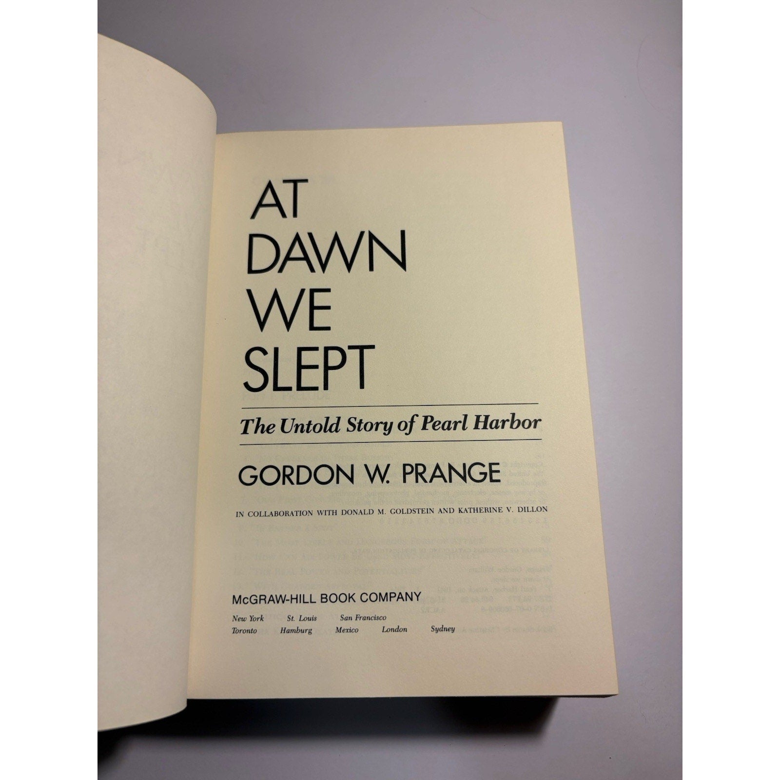 At Dawn We Slept & Miracle at Midway Prange 1st Editions w/ Dust Jackets - Humphrey's Book Den