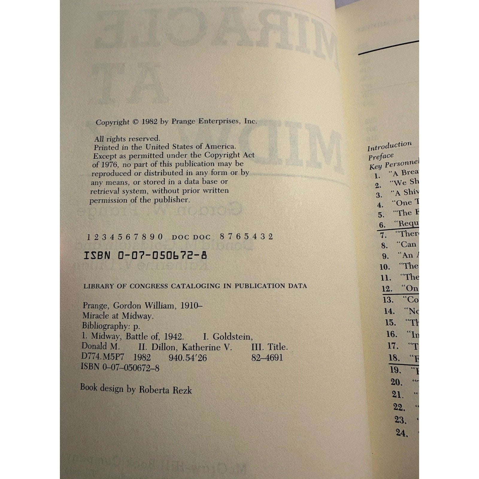 At Dawn We Slept & Miracle at Midway Prange 1st Editions w/ Dust Jackets - Humphrey's Book Den