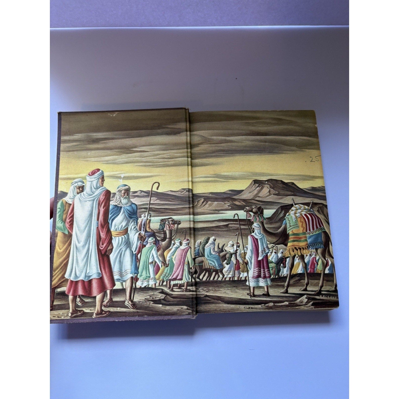 Behold Your King By Florence Marvyne Bauer Hardcover Illustrated 1944 Dust Jacket - Humphrey's Book Den