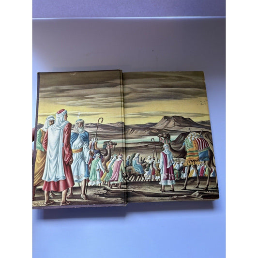 Behold Your King By Florence Marvyne Bauer Hardcover Illustrated 1944 Dust Jacket - Humphrey's Book Den